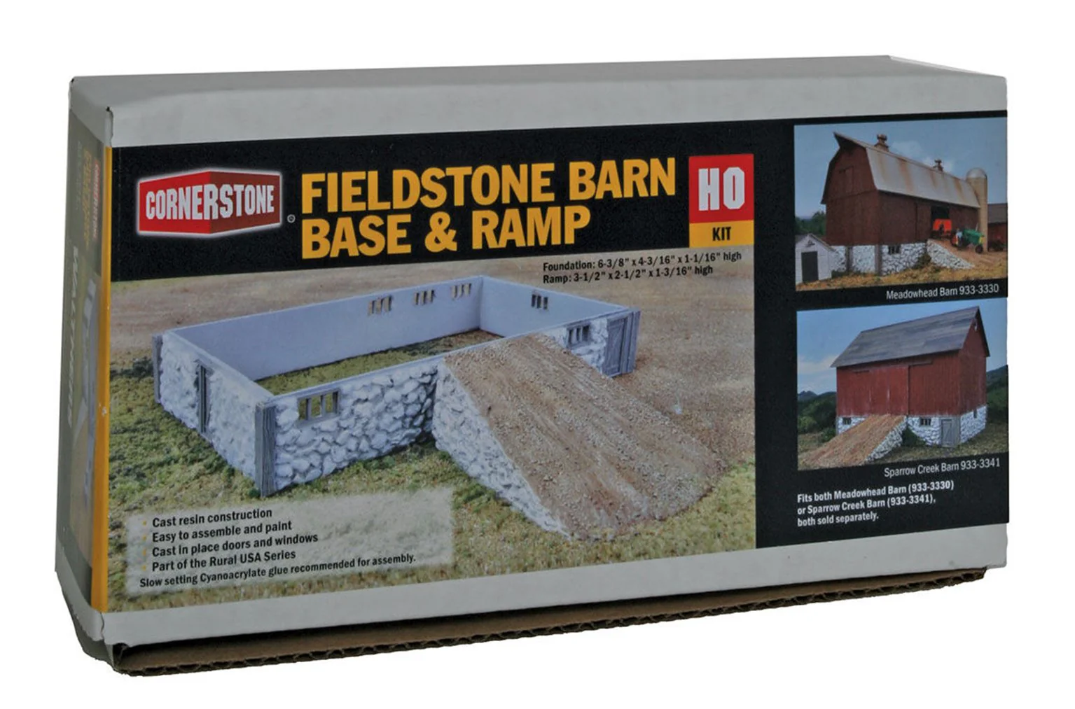 933-3331 Fieldstone Barn Base And Ramp Kit - Image 3