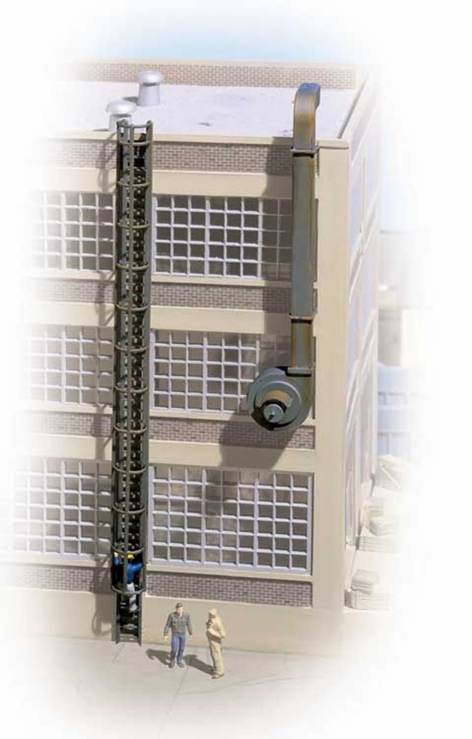 933-3515 Caged Ladders (5) And Vents (5) Kit