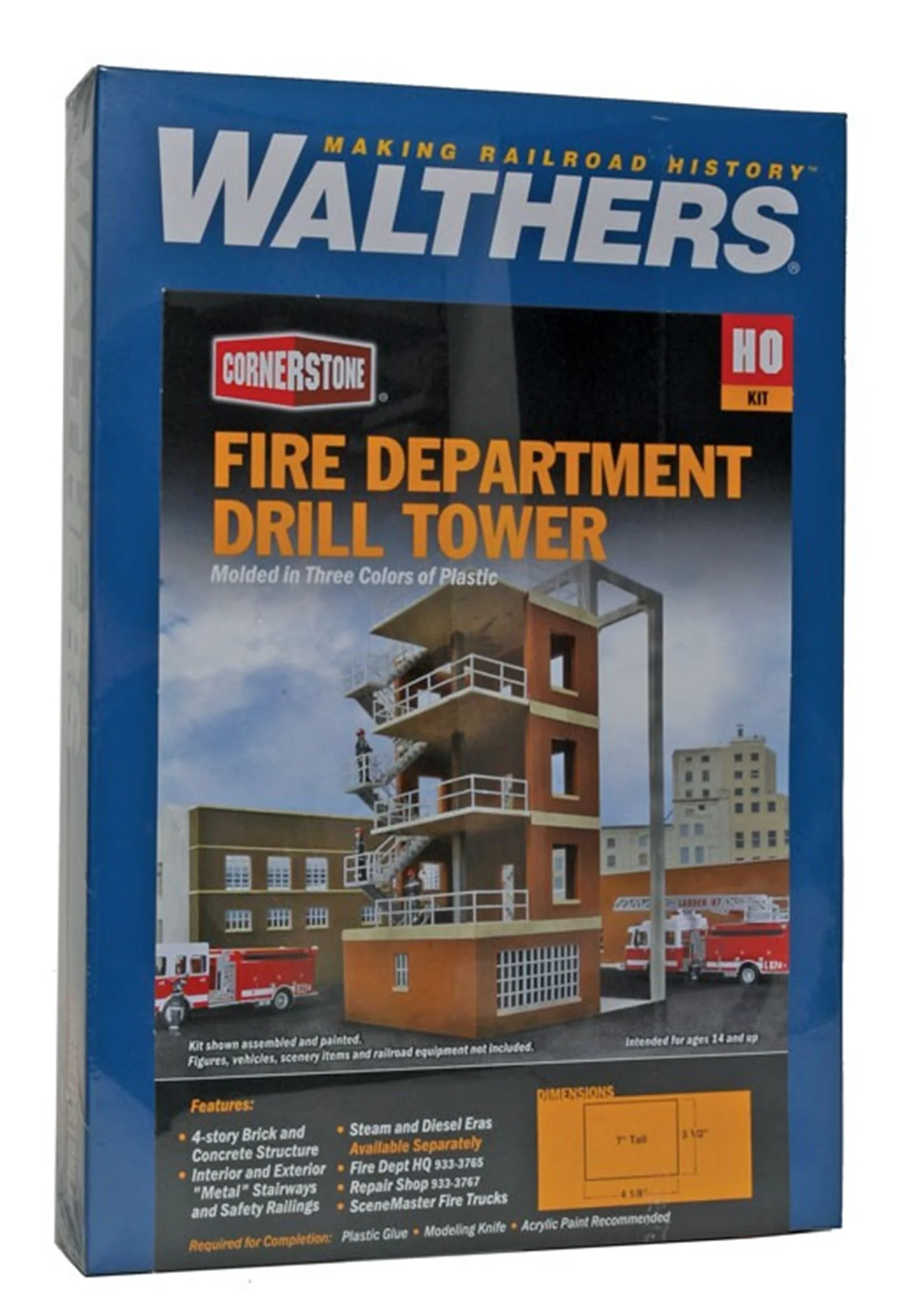 933-3766 Fire Department Drill Tower Kit - Image 2