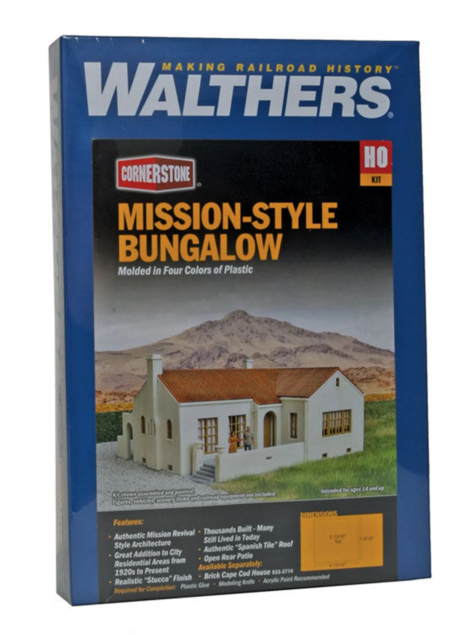 933-3785 Mission Style Bungalow House Kit - Image 4