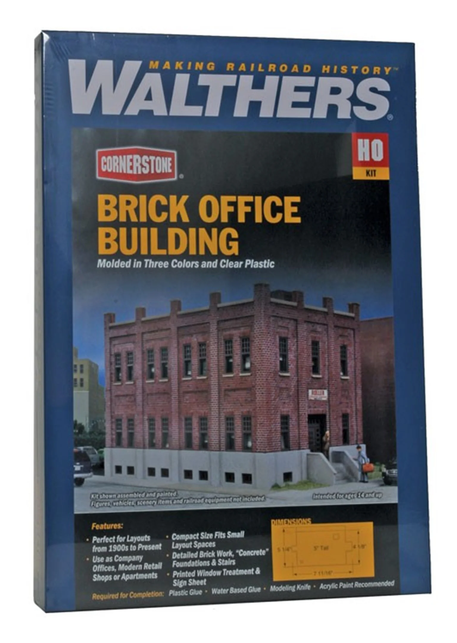 933-4050 Brick Office Building Kit - Image 3