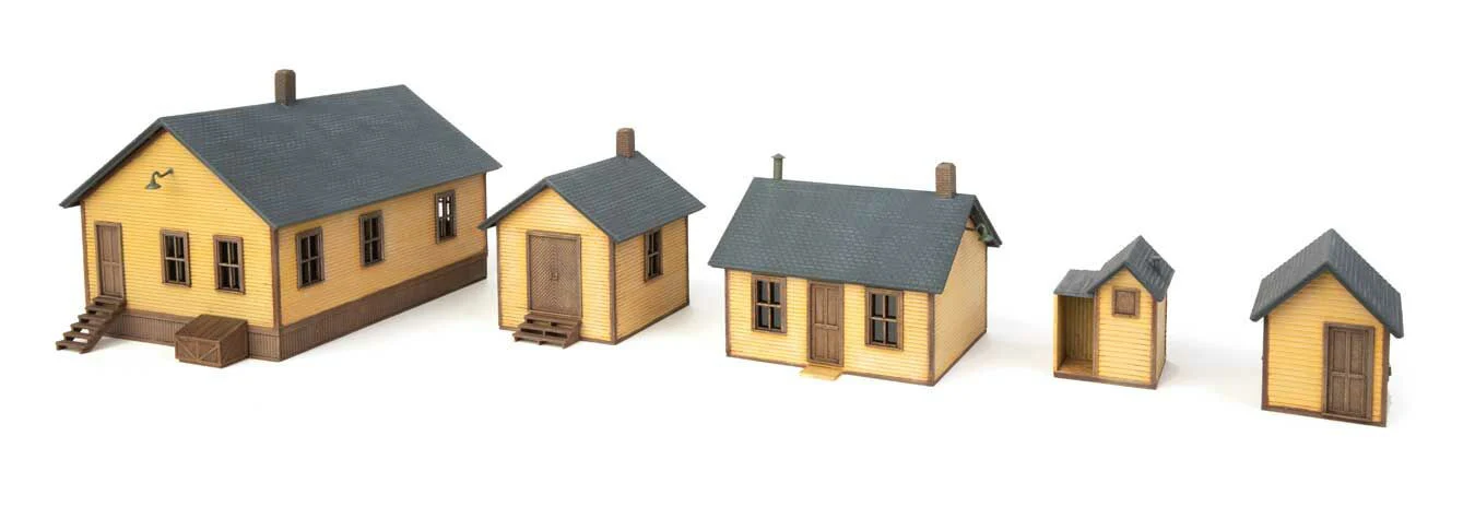 933-4060 Vintage Trackside Structures (5) Kit