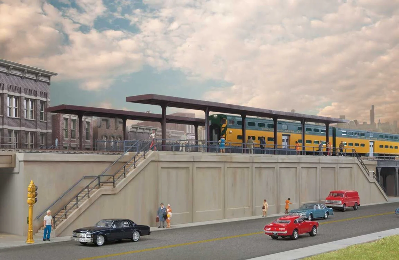 933-4563 Elevated Commuter Station Kit