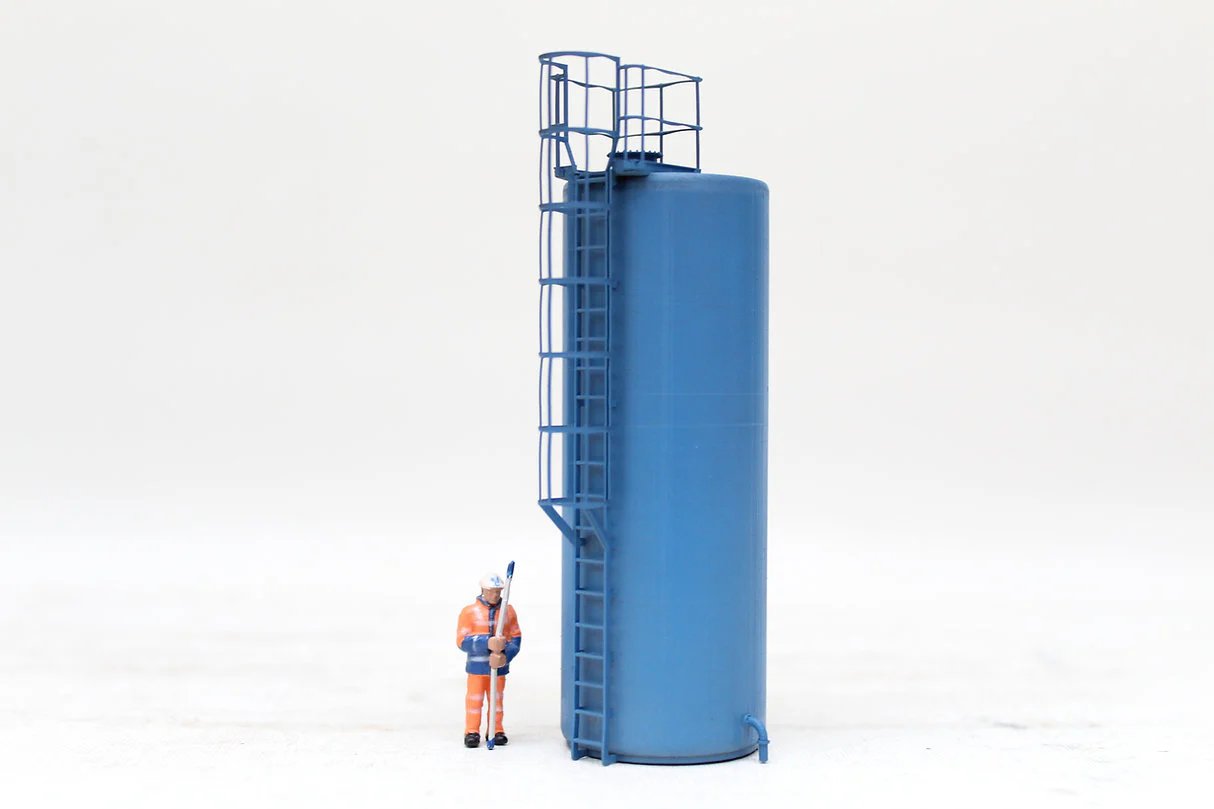 BSWT80BLU1 Welded Tank with ladder 80mm - Blue - Image 2