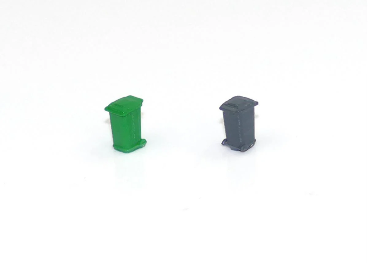 GMKD85 Wheelie Bins 4pcs (Pre-Built)