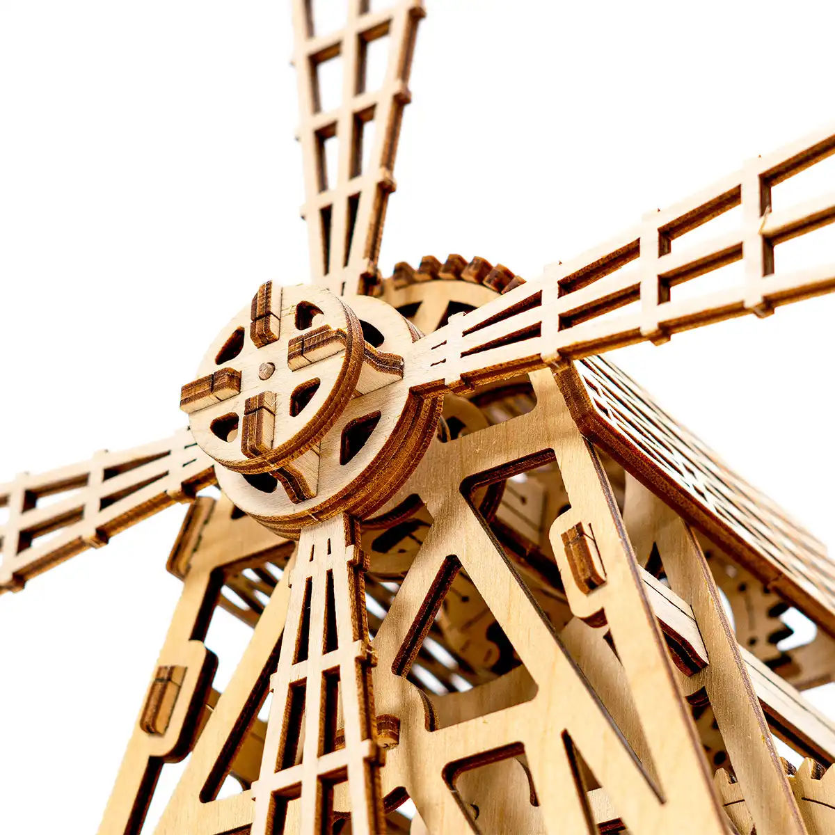 WR307 3D Wooden Puzzle – Windmill - Image 4