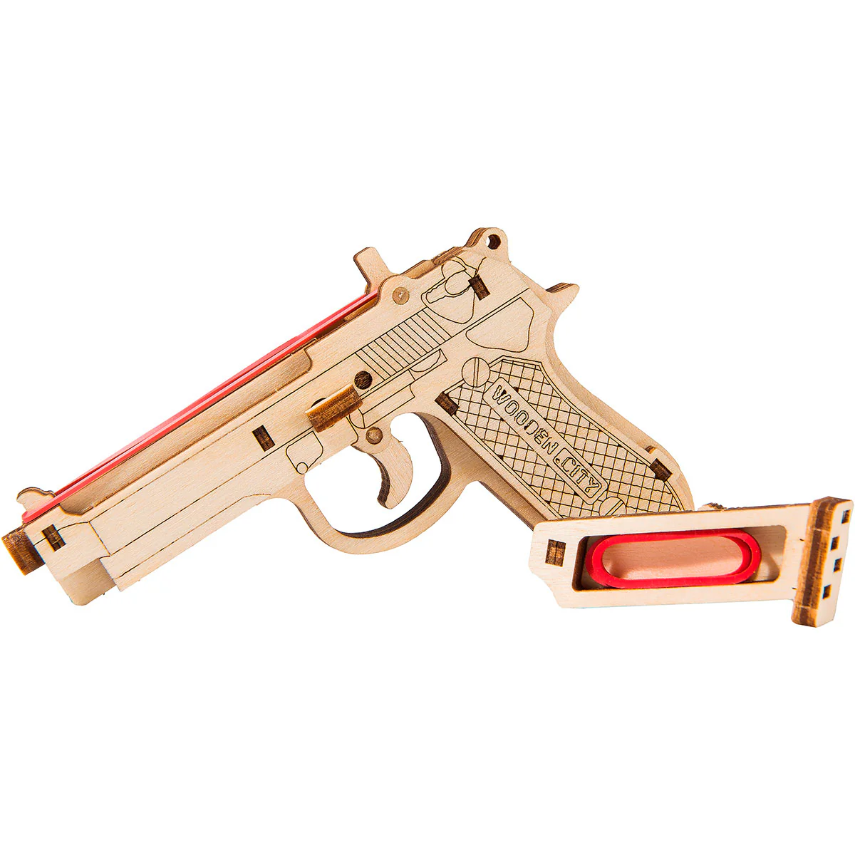WR347 3D Wooden Gun Puzzle – The Legend BRT-9 - Image 2