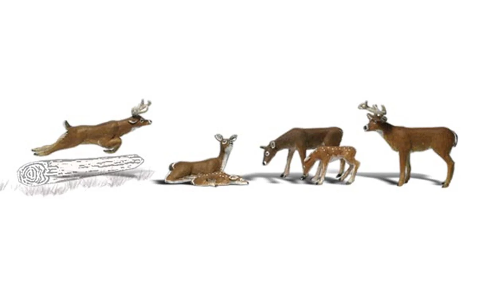 WA2738 A2738 Woodland Scenics - O Gauge Deer