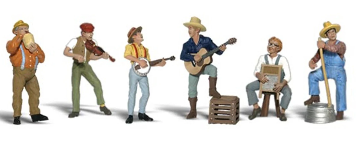 WA2743 A2743 Woodland Scenics - O Gauge Jug Band