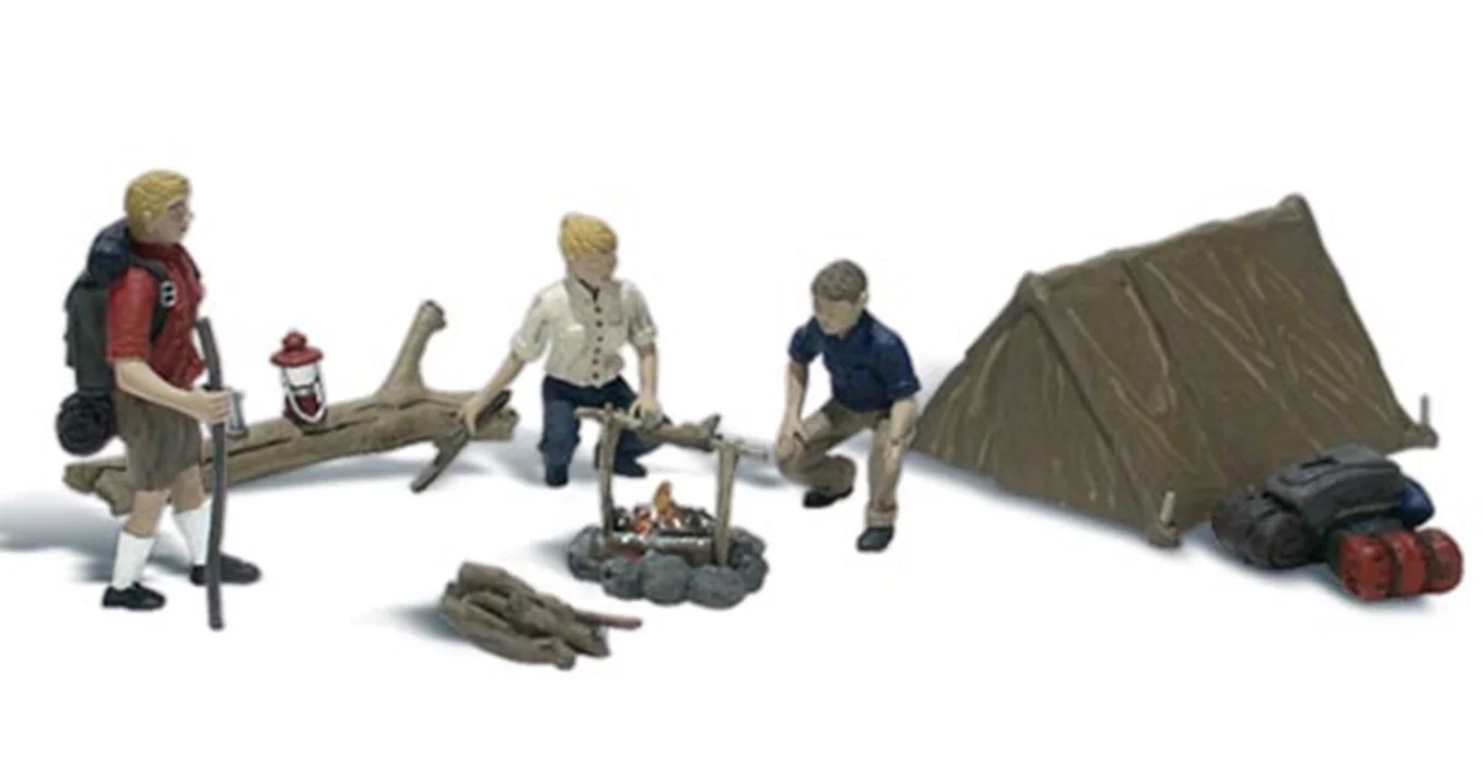 WA2754 A2754 Woodland Scenics - O Gauge Campers