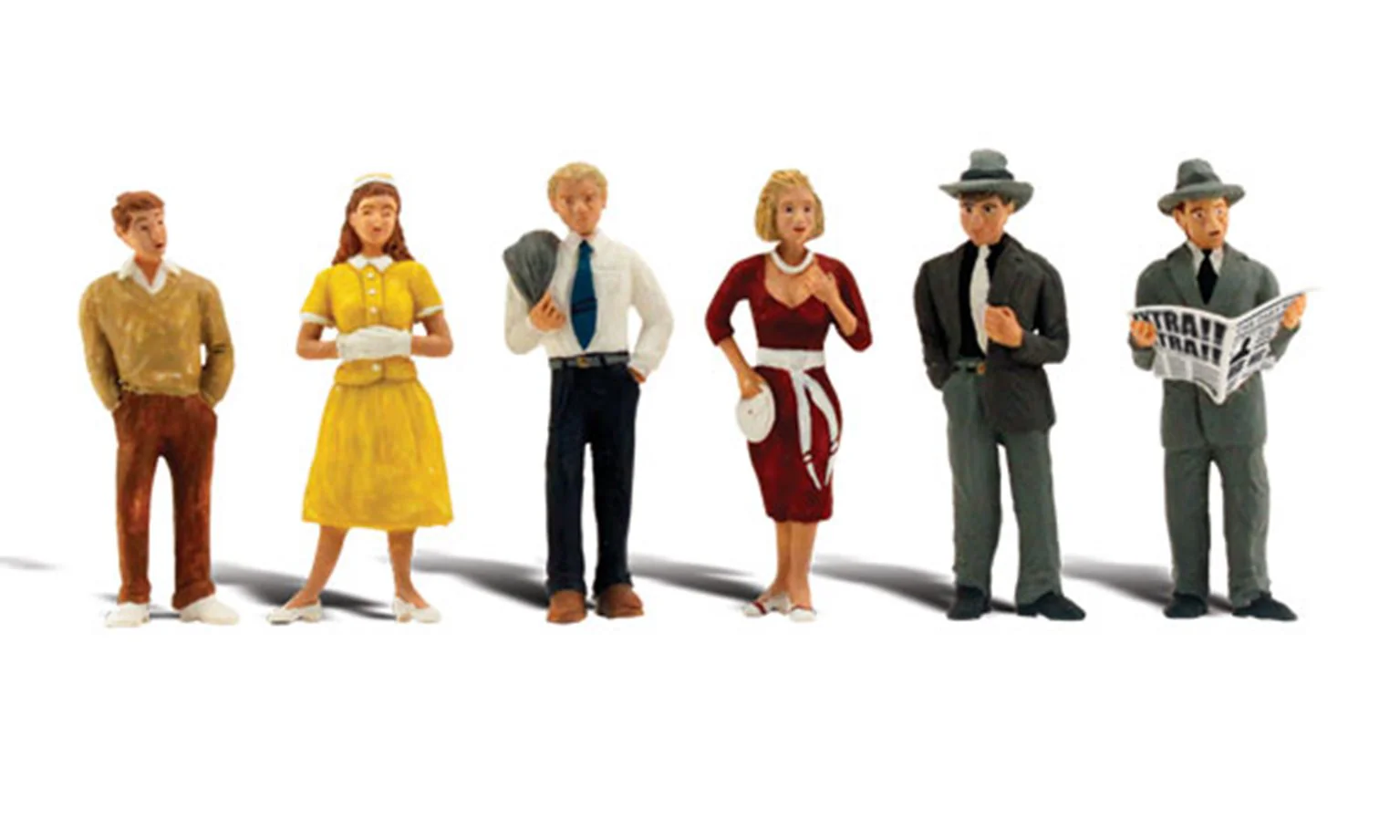 WA2763 A2763 Woodland Scenics - O Gauge Pedestrians