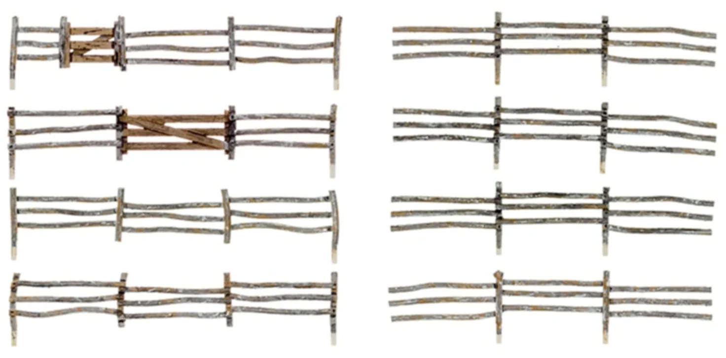 WA2981 A2981 OO/HO Split Rail Fence - Image 3