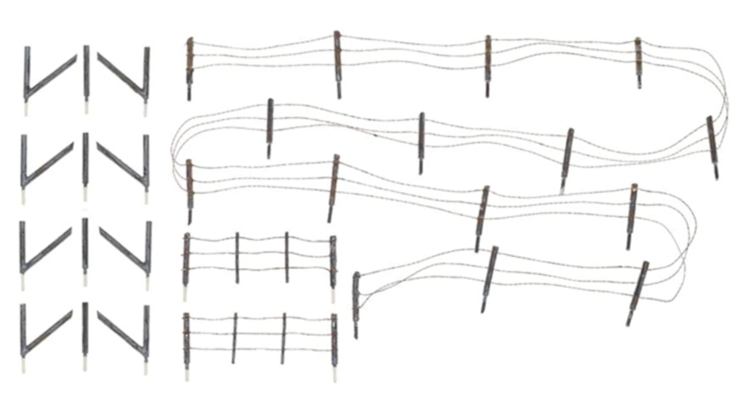 WA2990 A2990 N Barbed Wire Fence - Image 2