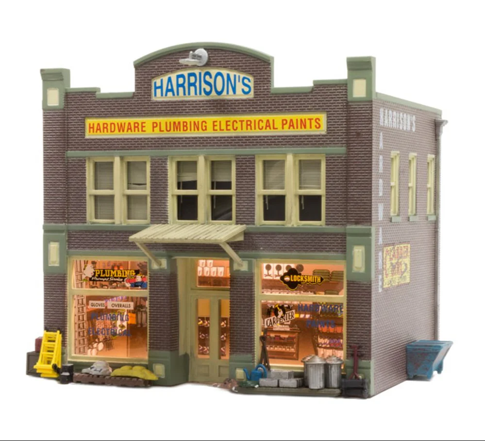 WBR4921 Woodland Scenics - N Gauge Buildings - Harrison's Hardware