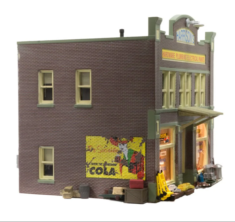 WBR4921 Woodland Scenics - N Gauge Buildings - Harrison's Hardware - Image 3