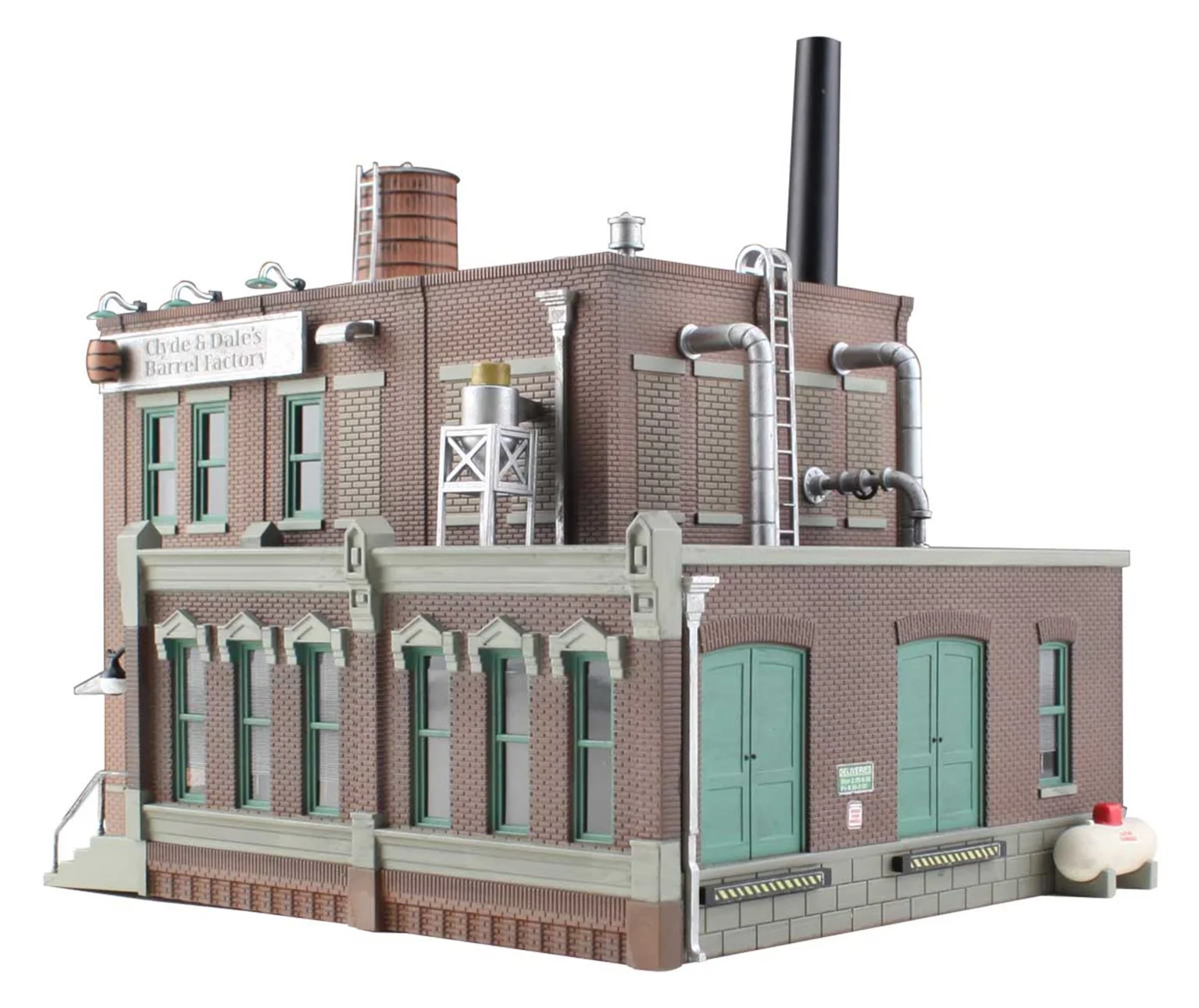 WBR4924 Woodland Scenics - N Gauge Buildings - Clyde & Dales Barrel Factory - Image 2