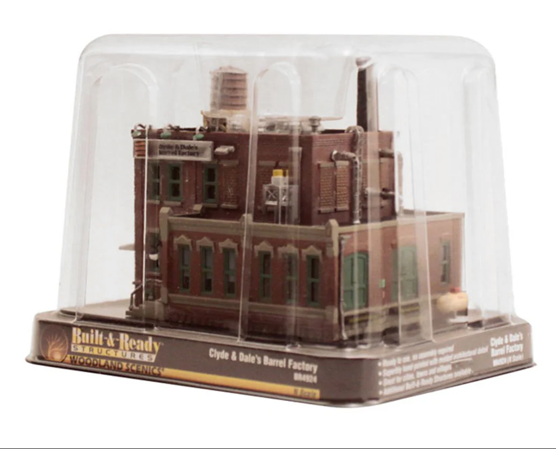 WBR4924 Woodland Scenics - N Gauge Buildings - Clyde & Dales Barrel Factory - Image 5