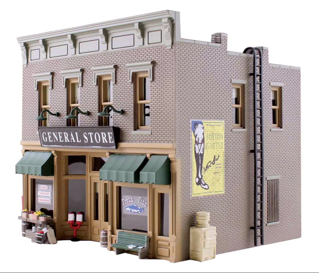 WBR4925 Woodland Scenics - N Gauge Buildings - Lubener's General Store - Image 2