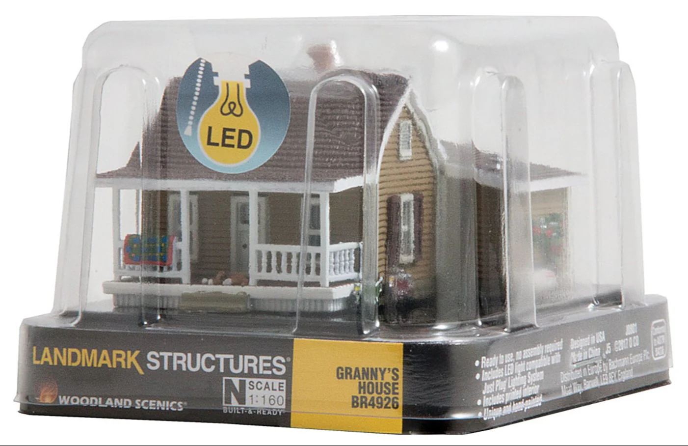 WBR4926 Woodland Scenics - N Gauge Buildings - Granny's House - Image 5