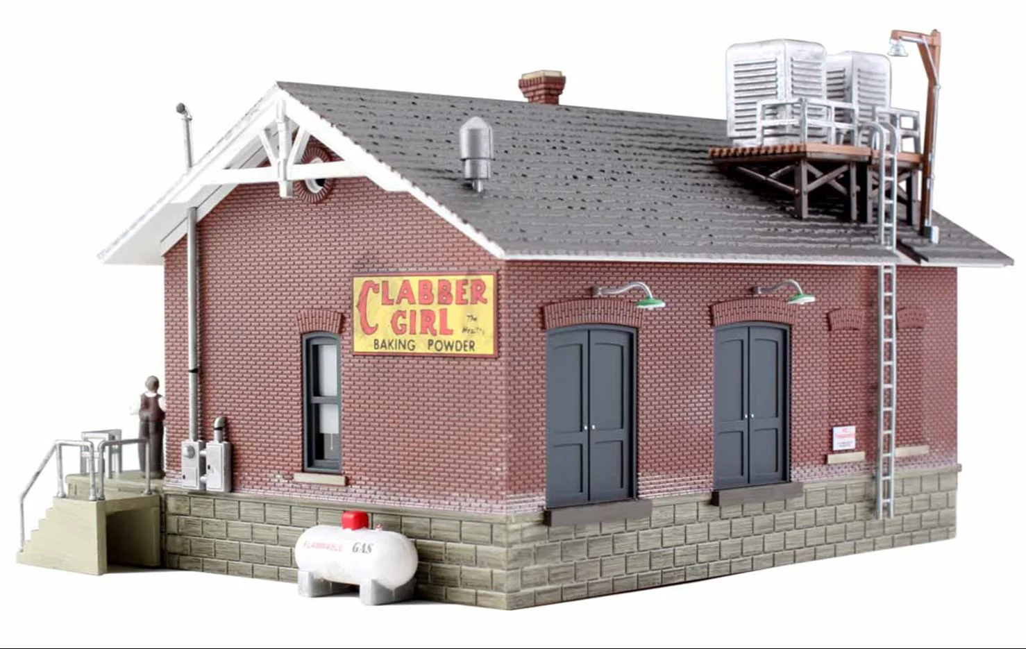 WBR4927 Woodland Scenics - N Gauge Buildings - Chip's Ice House - Image 2