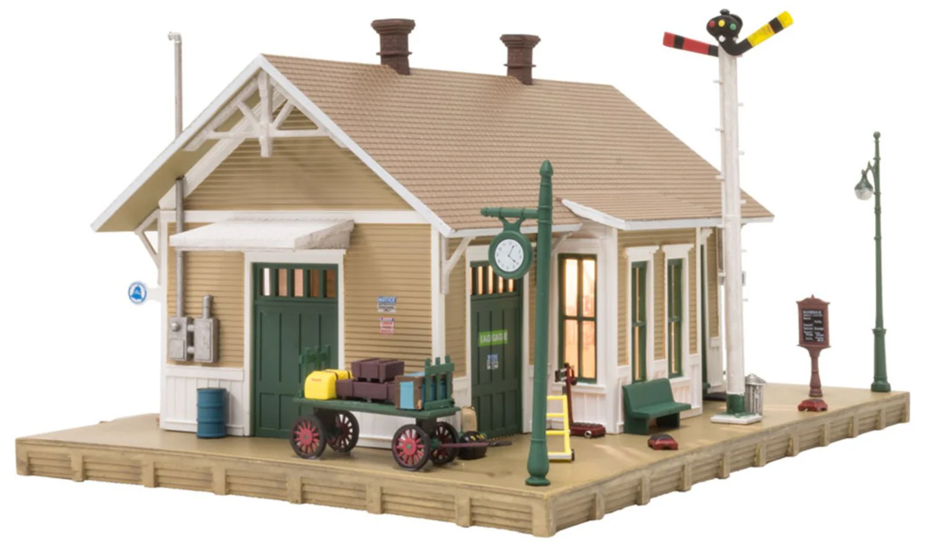 WBR4928 Woodland Scenics - N Gauge Buildings - Dansbury Depot - Image 2