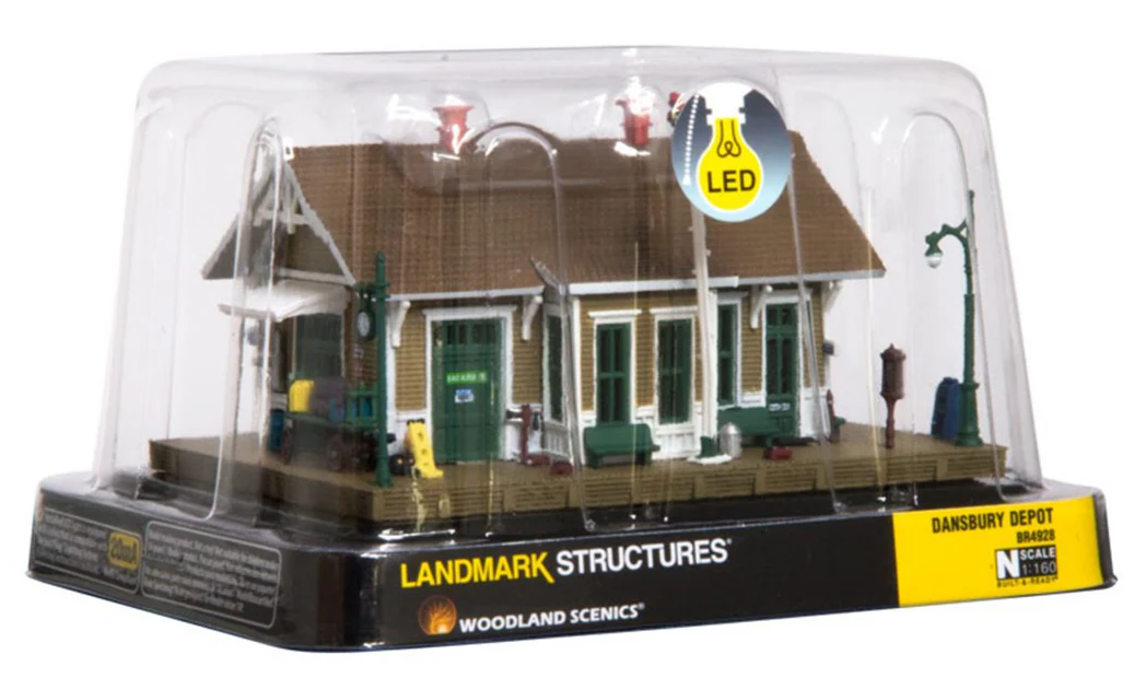 WBR4928 Woodland Scenics - N Gauge Buildings - Dansbury Depot - Image 4