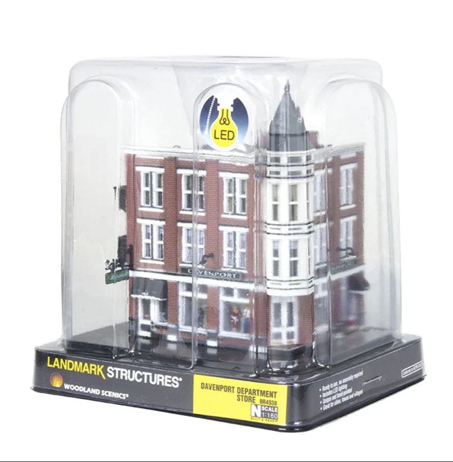 WBR4938 BR4938 Woodland Scenics - N Gauge Buildings - Davenport Department Store - Image 6