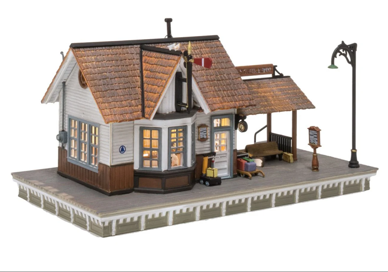 WBR4942 BR4942 Woodland Scenics - N Gauge Buildings - The Depot