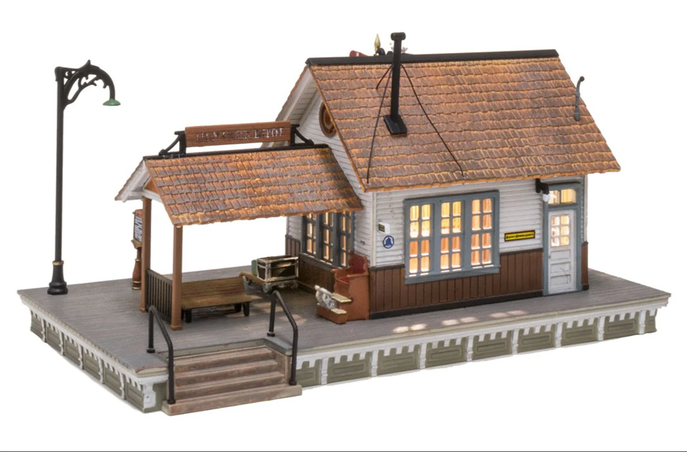 WBR4942 BR4942 Woodland Scenics - N Gauge Buildings - The Depot - Image 3