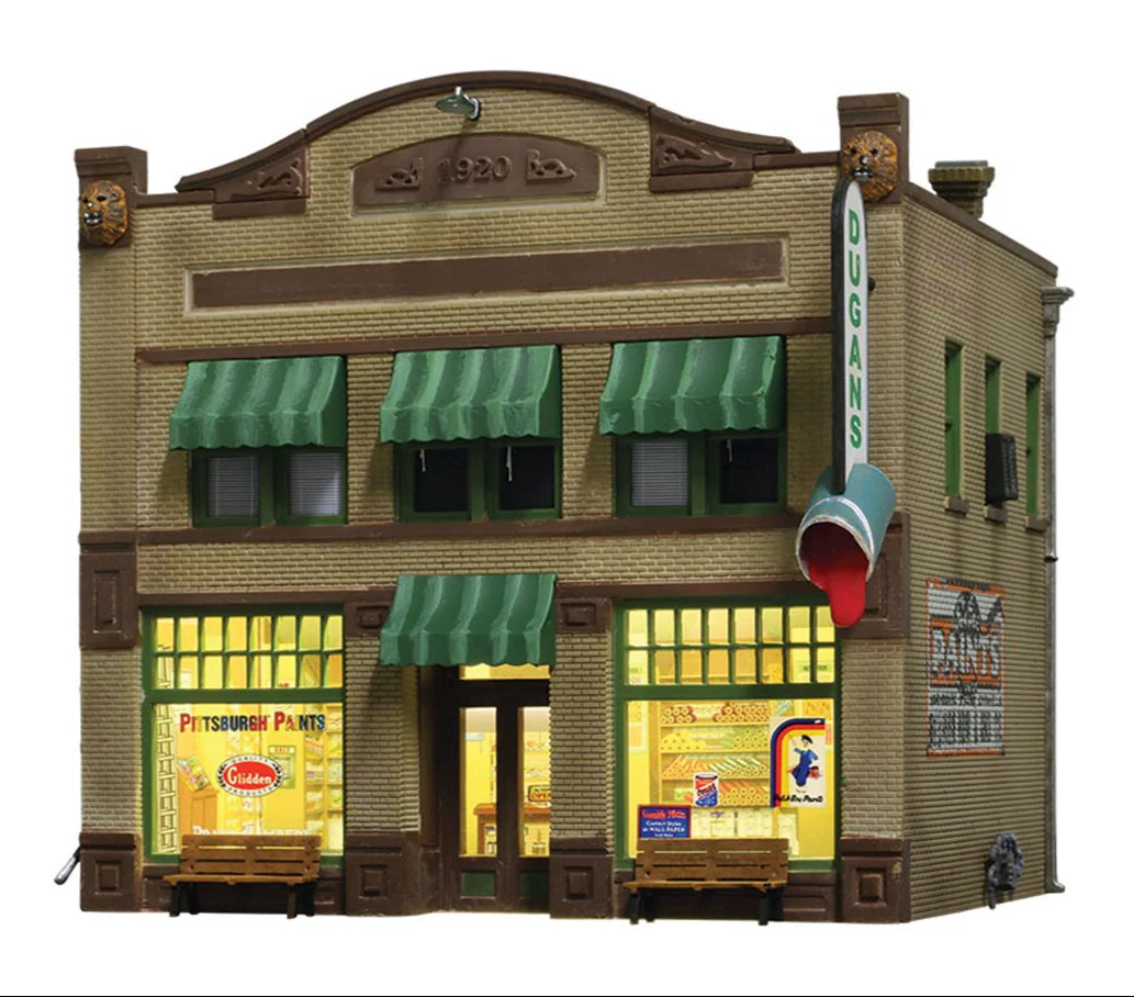 WBR4943 BR4943 Woodland Scenics - N Gauge Buildings - Dugan's Paint Store