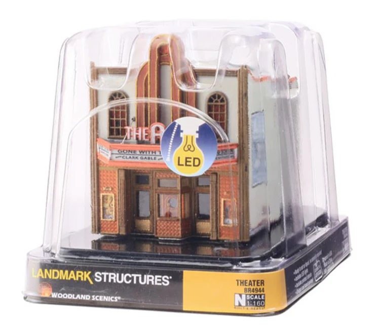 WBR4944 BR4944 Woodland Scenics - N Gauge Buildings - Theater - Image 3