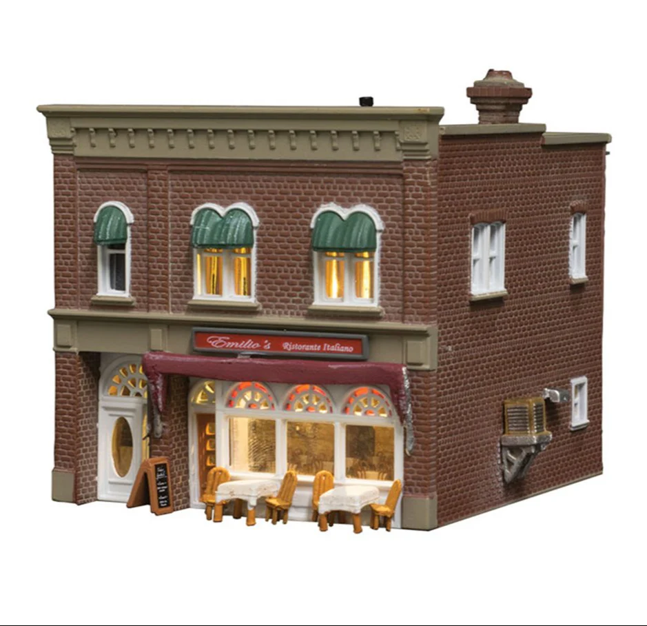 WBR4945 BR4945 Woodland Scenics - N Gauge Buildings - Emilio's Italian Restaurant