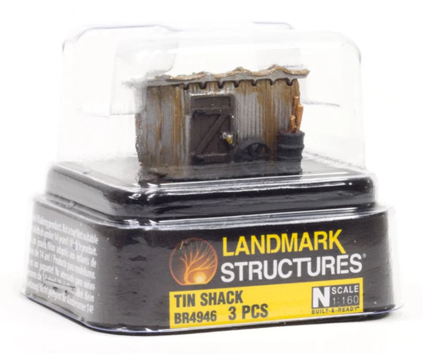 WBR4946 BR4946 Woodland Scenics - N Gauge Buildings - Tin Shack - Image 4