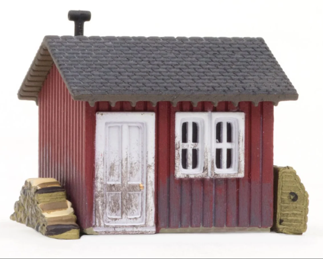 WBR4947 BR4947 Woodland Scenics - N Gauge Buildings - Work Shed