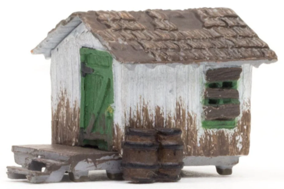 WBR4948 BR4948 Woodland Scenics - N Gauge Buildings - Wood Shack - Image 2