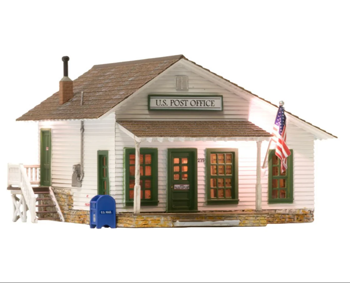 WBR4953 BR4953 Woodland Scenics - N Gauge Buildings - Post Office