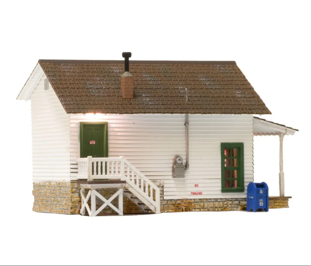 WBR4953 BR4953 Woodland Scenics - N Gauge Buildings - Post Office - Image 2