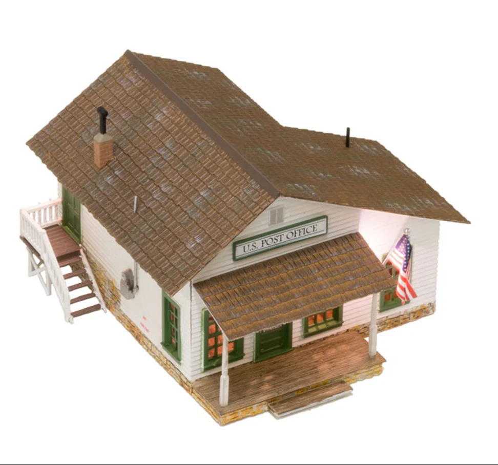 WBR4953 BR4953 Woodland Scenics - N Gauge Buildings - Post Office - Image 4
