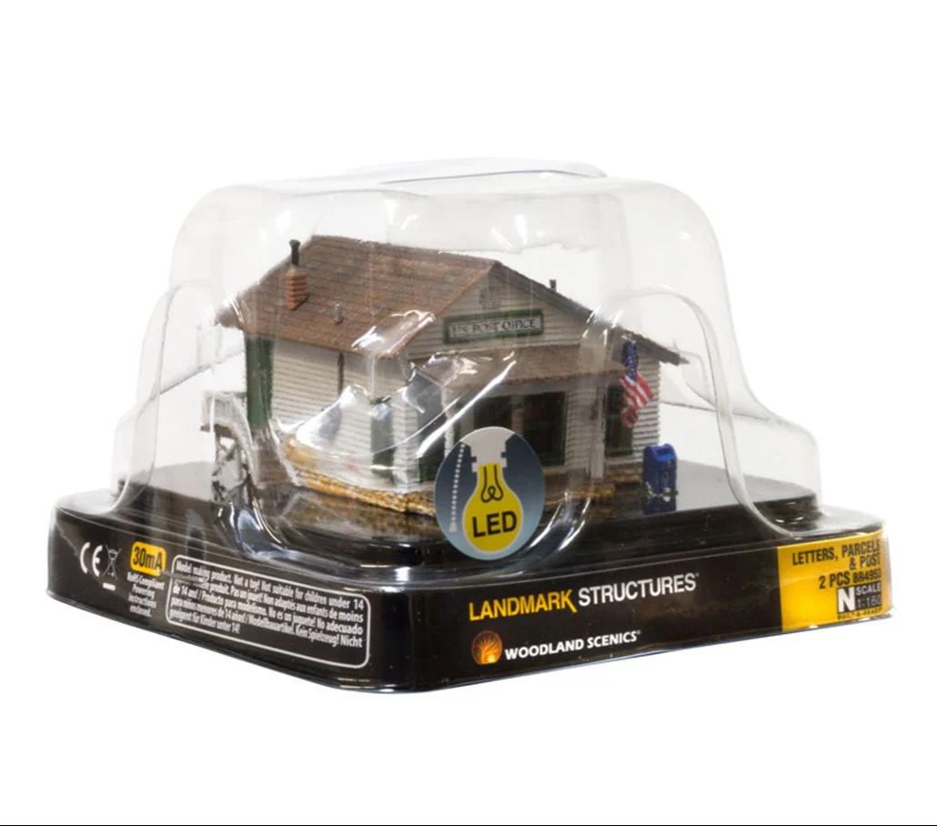WBR4953 BR4953 Woodland Scenics - N Gauge Buildings - Post Office - Image 6