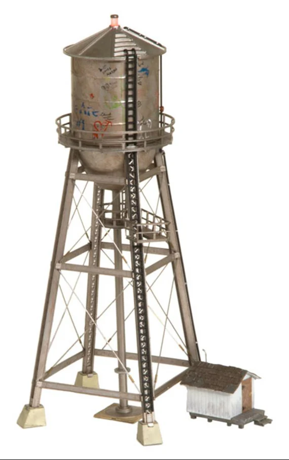 WBR4954 BR4954 Woodland Scenics - N Gauge Buildings - Rustic Water Tower