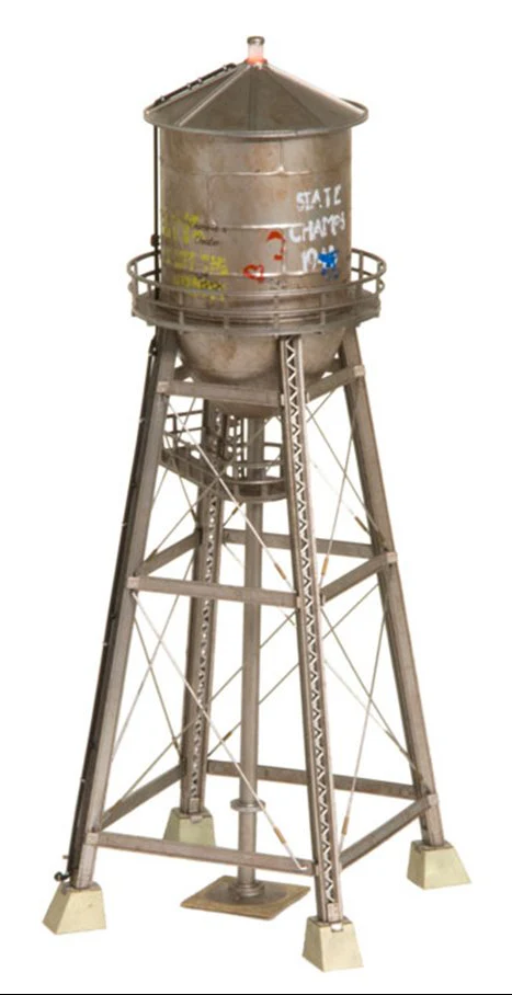 WBR4954 BR4954 Woodland Scenics - N Gauge Buildings - Rustic Water Tower - Image 2
