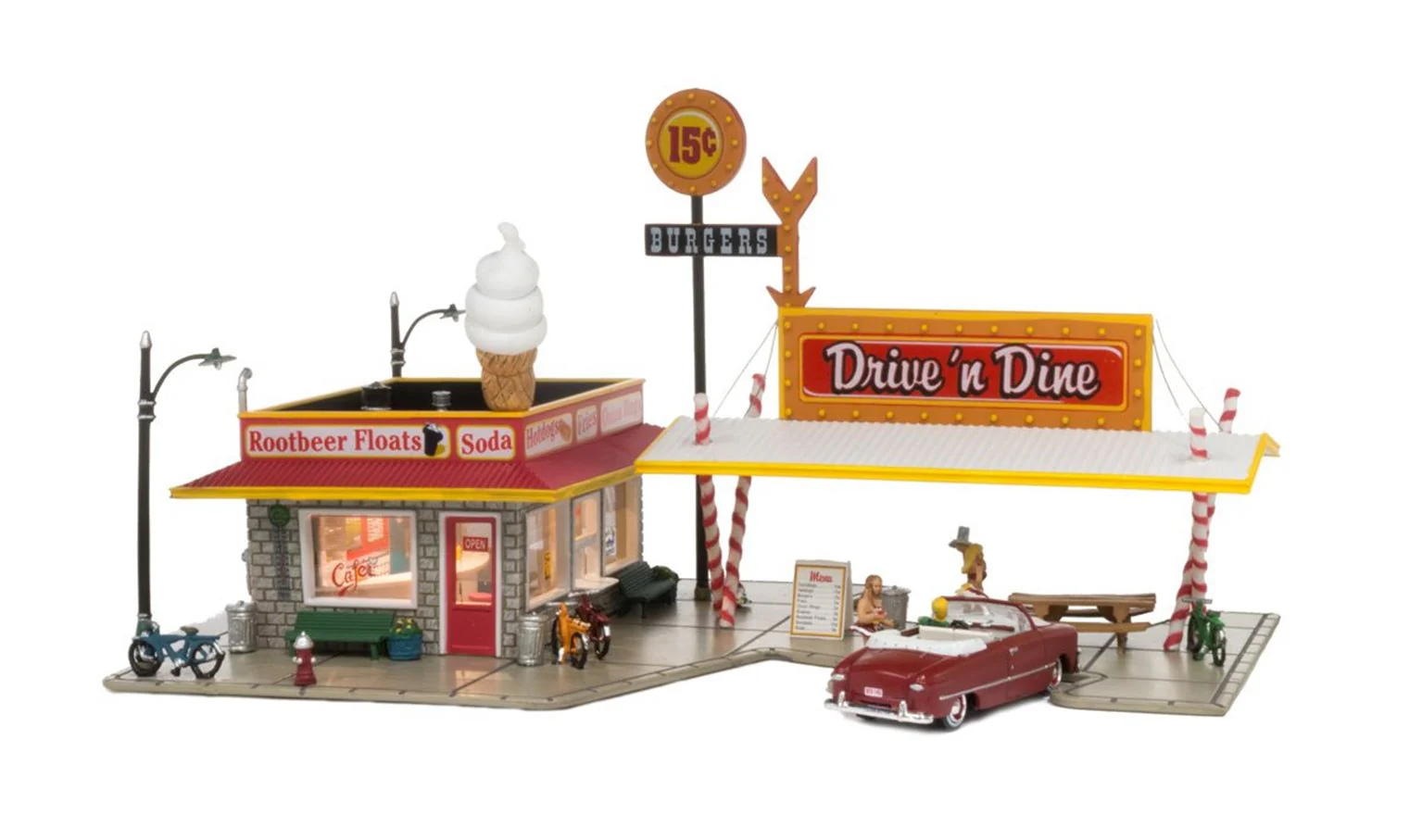 WBR5029 BR5029 Drive 'n Dine - HO Scale