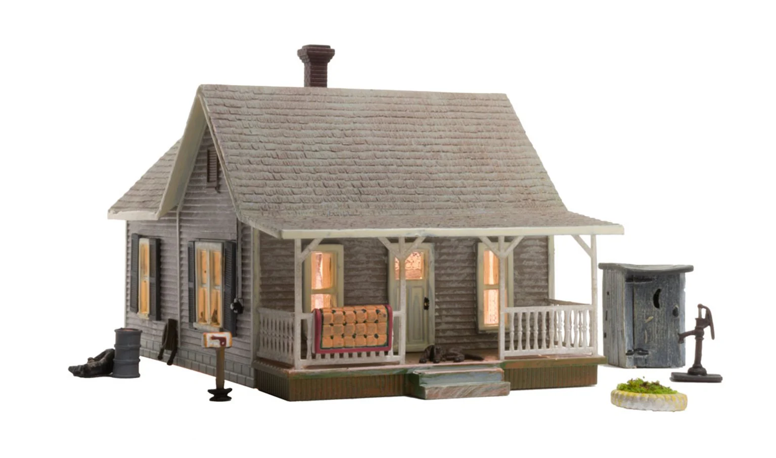 WBR5040 BR5040 Woodland Scenics - HO Scale Buildings - Old Homestead