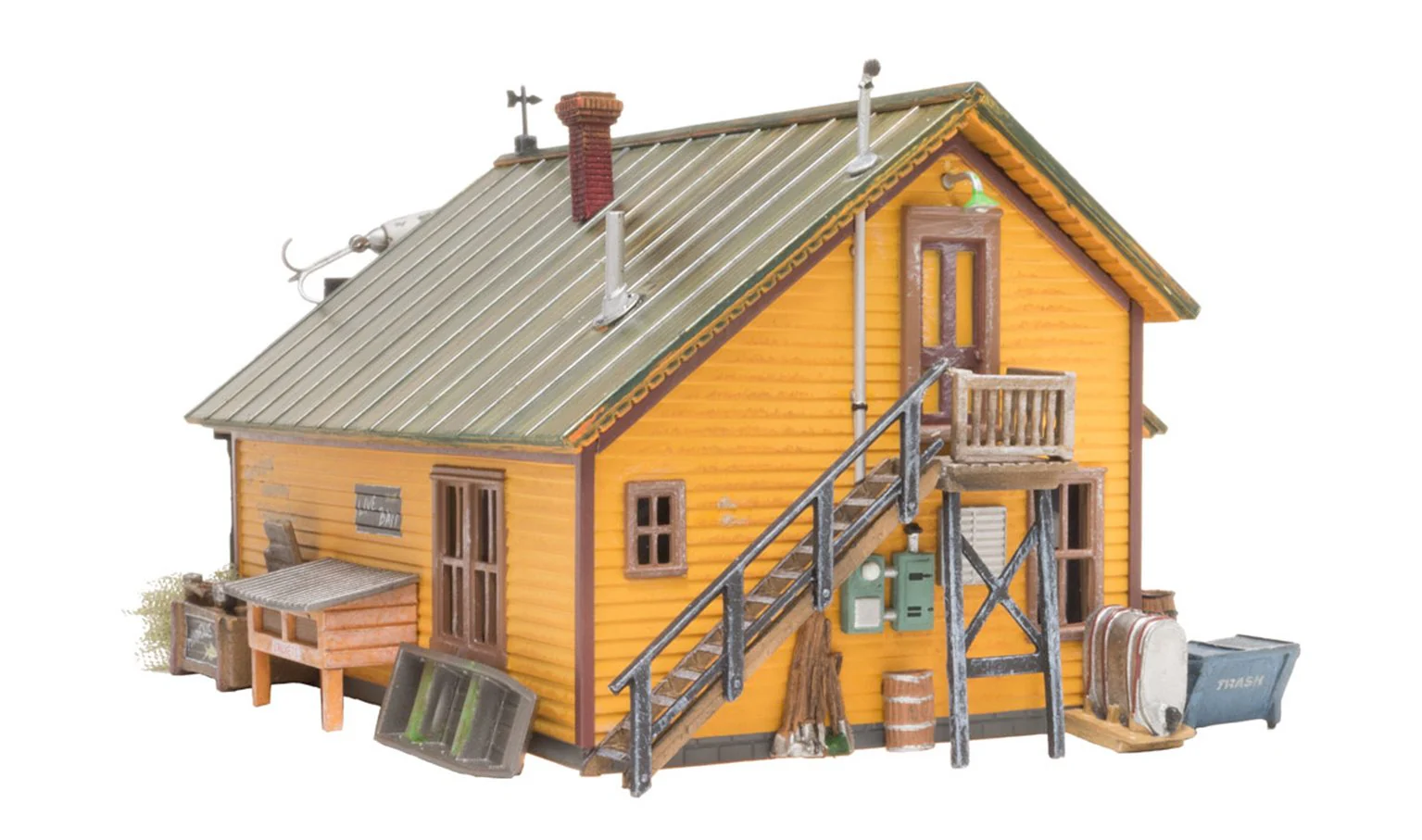 WBR5047 BR5047 Woodland Scenics - HO Scale Buildings - Mo Skeeters Bait & Tackle - Image 3