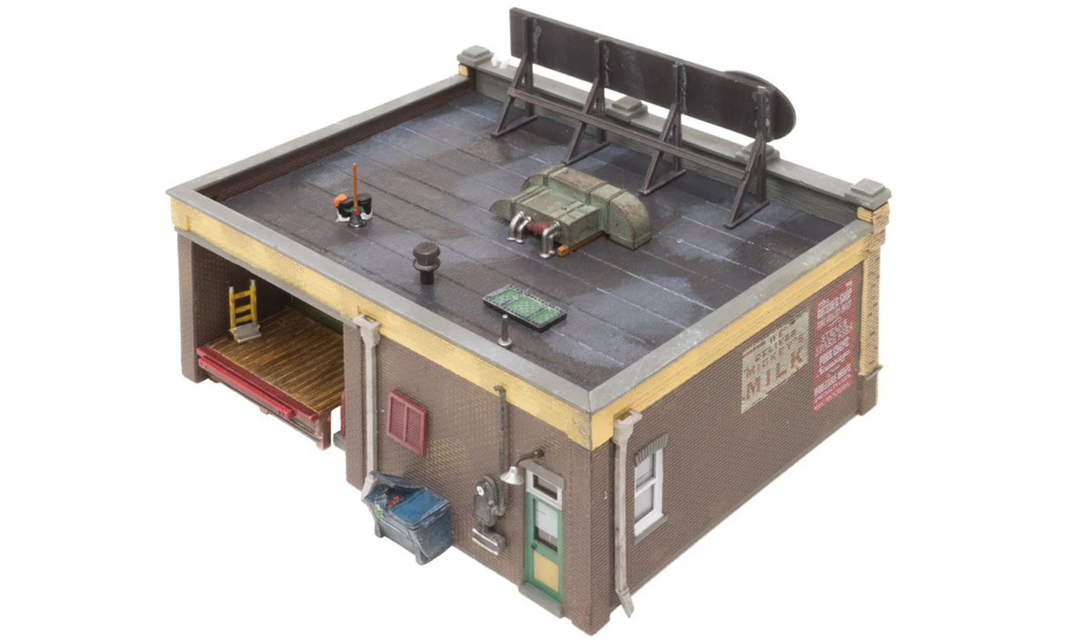 WBR5050 Woodland Scenics - HO Scale Buildings - J. Frank's Grocery - Image 3