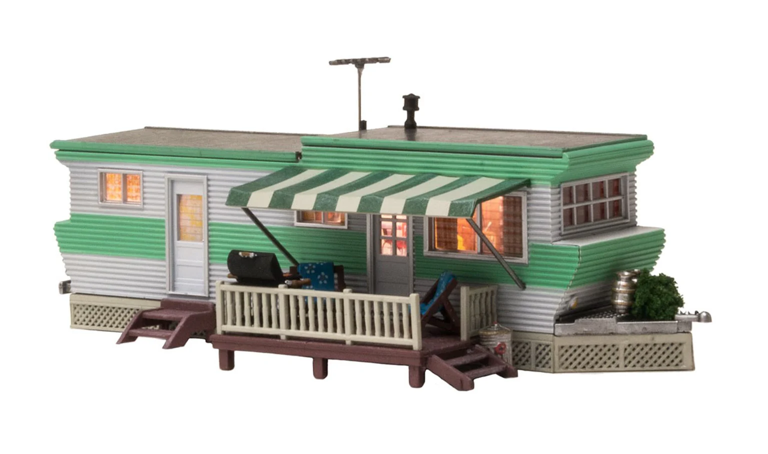 WBR5060 BR5060 Woodland Scenics - HO Scale Buildings - Grillin' & Chillin' Trailer