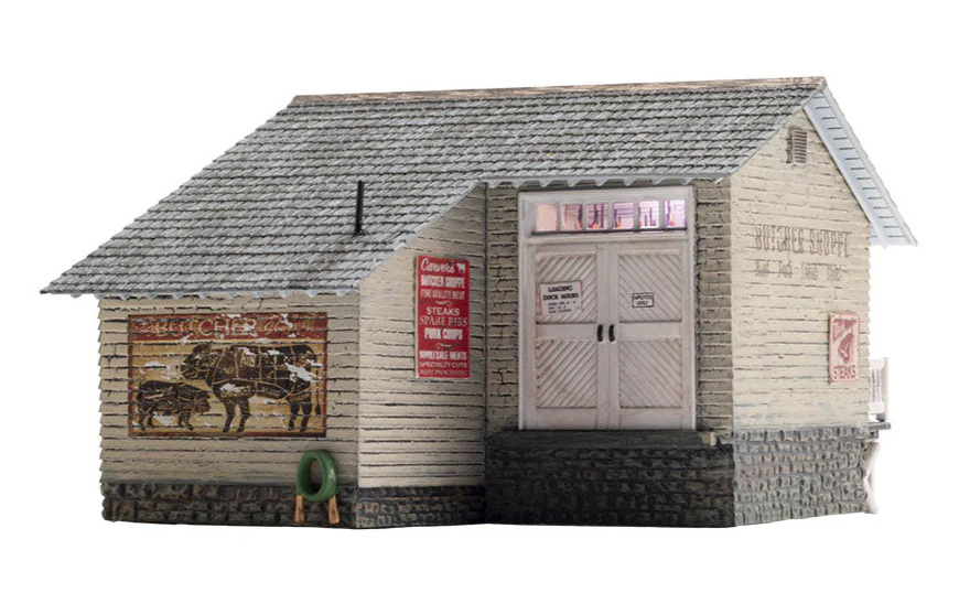 WBR5068 BR5068 Carver's Butcher Shop - HO Scale - Image 2