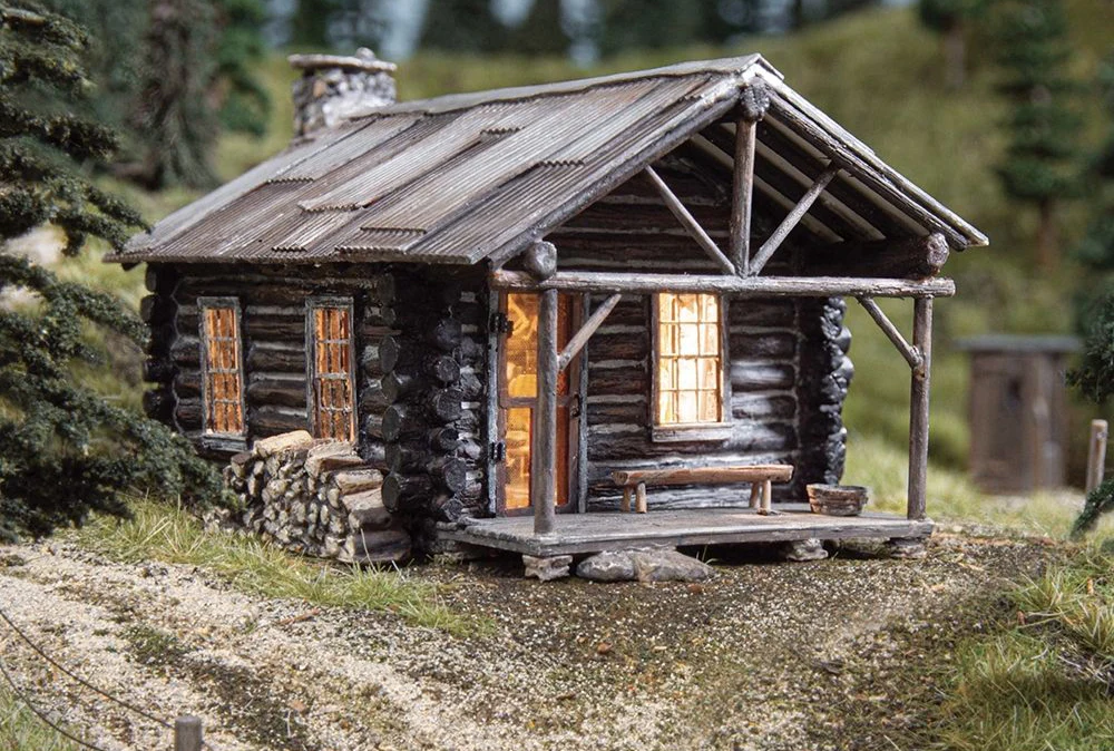 WBR5071 Woodland Scenics - HO Scale Buildings - Cozy Cabin - Image 3