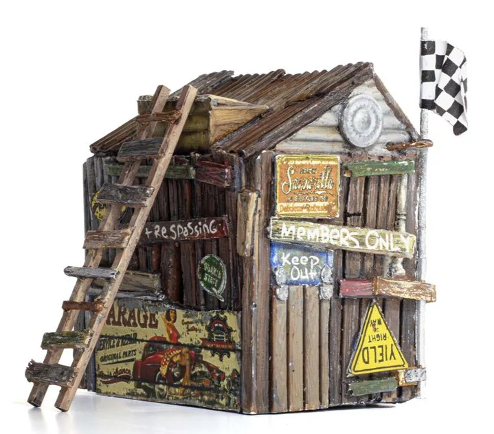 WBR5072 Woodland Scenics - HO Scale Buildings - Kids Clubhouse