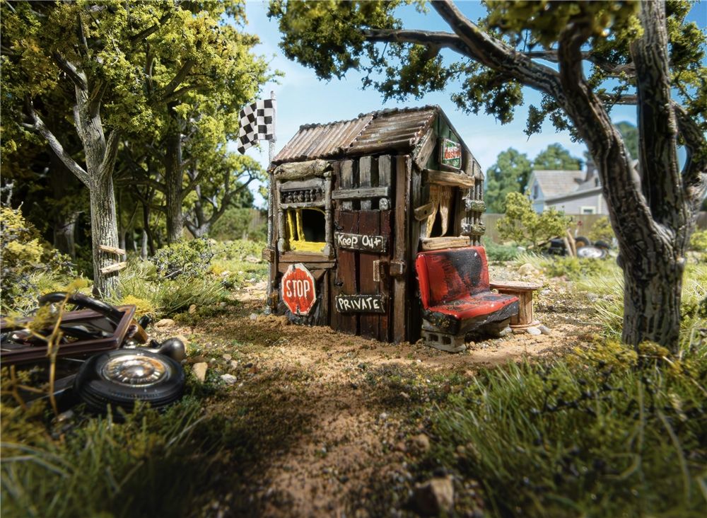 WBR5072 Woodland Scenics - HO Scale Buildings - Kids Clubhouse - Image 3